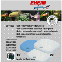 EHEIM Set Filtermatte & Filtervlies für Experience/Professionel 350