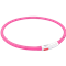 TRIXIE Flash Leuchtring USB - pink 
