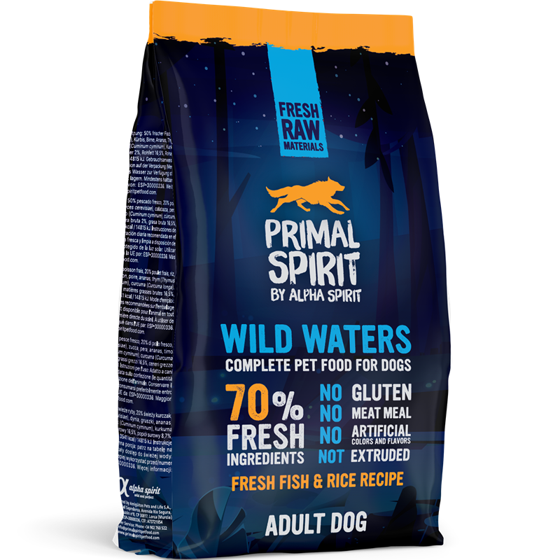 alpha spirit Primal - Adult Wild Waters - 1 kg 