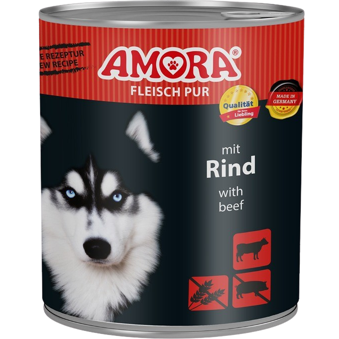 Amora Fleisch Pur - 800 g - Rind 