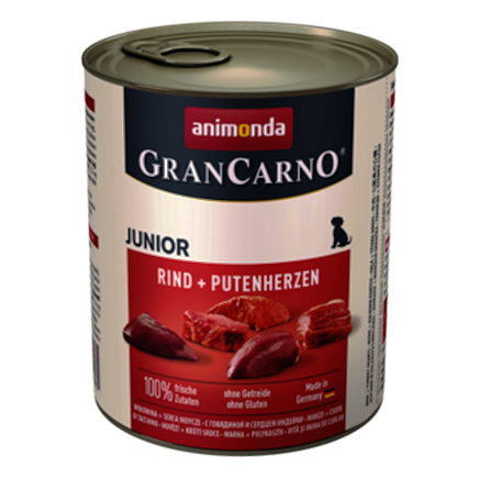 animonda Gran Carno Junior - 800 g - Rind & Putenherzen 