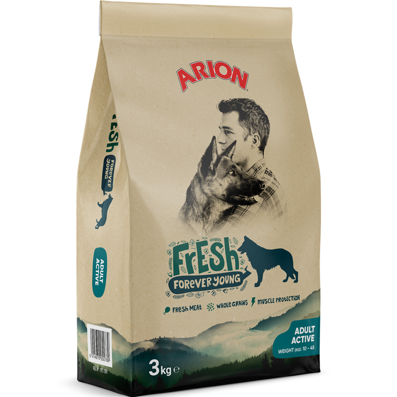 ARION Dog Fresh - Adult Active - 3 kg 