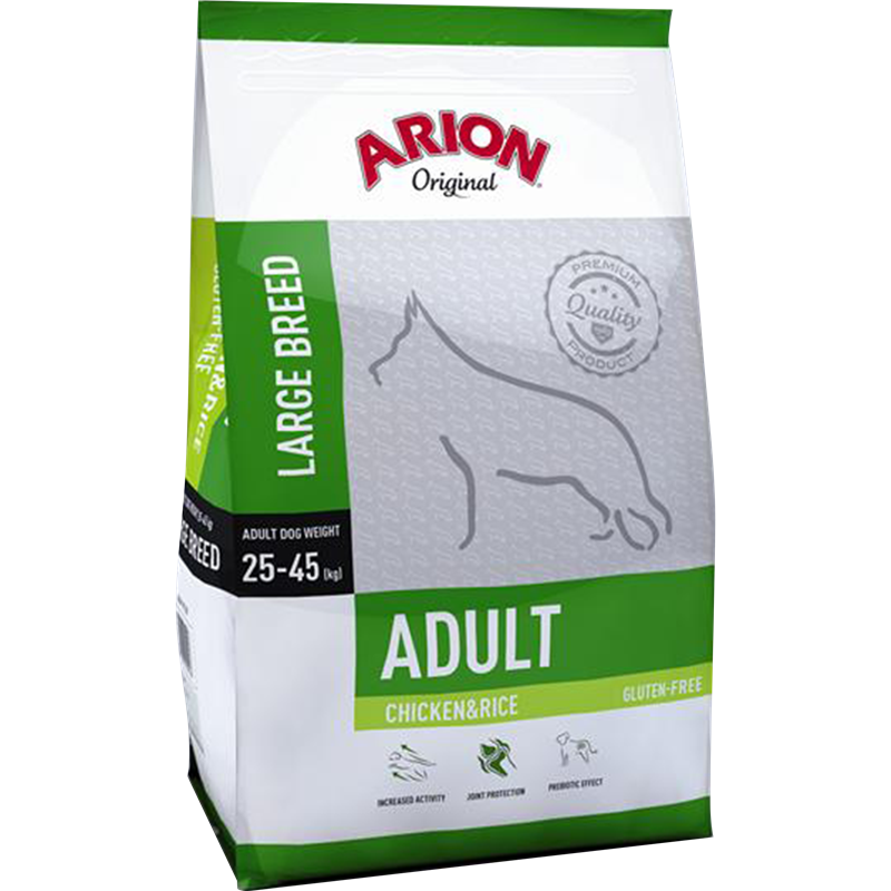 ARION Original - Adult Large - Chicken & Rice - 12 kg 