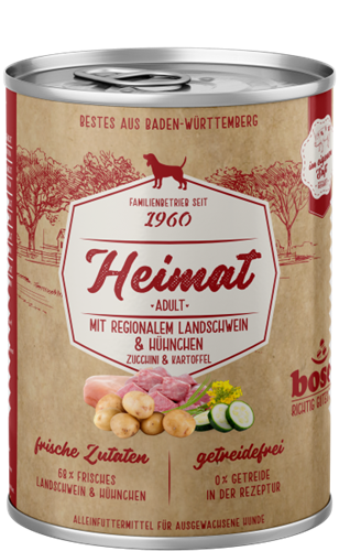 bosch Heimat Dose Adult - 400 g - Landschwein & Hühnchen 