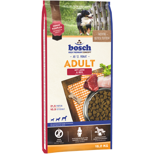 bosch HPC Adult Lamm & Reis - 15 kg 