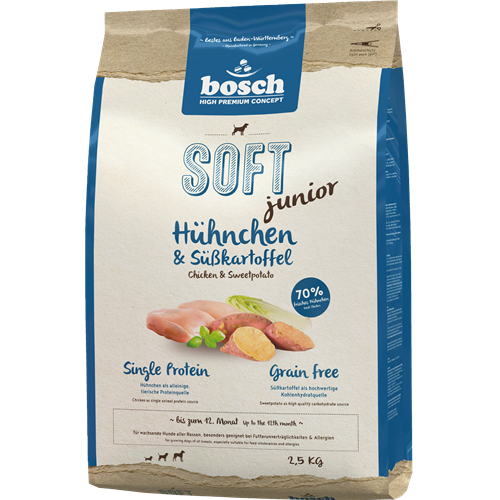 bosch HPC Soft Junior Hühnchen & Süßkartoffel - 2,5 kg 