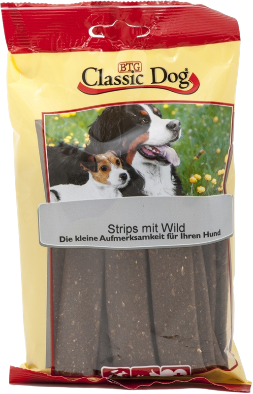 BTG Classic Dog Snack-Strips - 20 Stück - Wild 