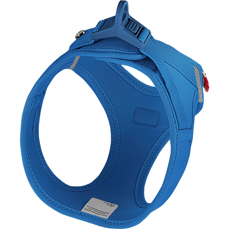 curli Clasp Vest Geschirr Air-Mesh blau - 3XS (26 – 30 cm) 
