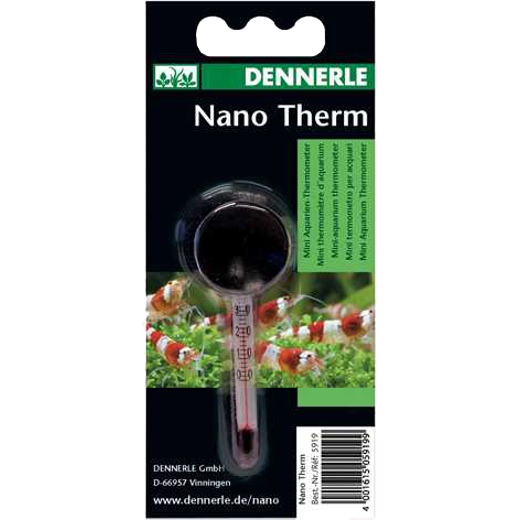Dennerle Nanotherm - Mini-Thermometer - 6,5 cm 