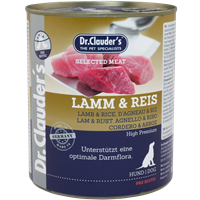 Dr. Clauder's Selected Meat - 800 g - Lamm & Reis 