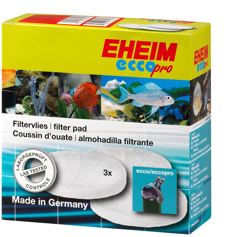 EHEIM Filtervlies für Ecco / Ecco Comfort / Ecco Pro - 3 Stück 
