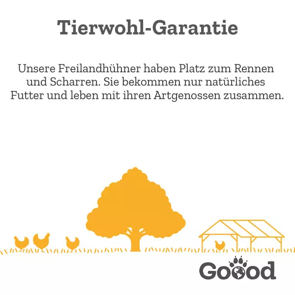 Goood Adult Freilandhuhn - 2 x 10 kg + Recyclebär 