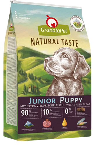 GranataPet Natural Taste Junior - 12 kg 