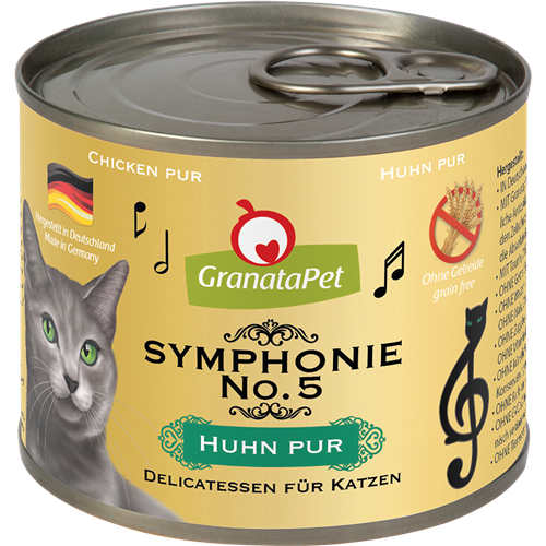 GranataPet Symphonie - 200 g - No. 5 Huhn Pur 