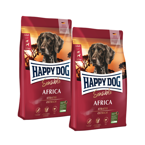 Happy Dog Sensible Africa - 2 x 12,5 kg 