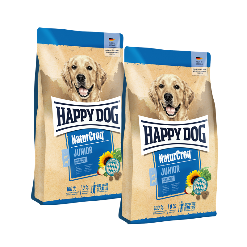 Happy Dog NaturCroq Junior - 2 x 15 kg 