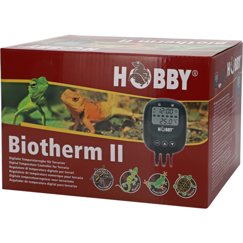 HOBBY Digitaler Temperaturregler für Terrarien - Biotherm II 