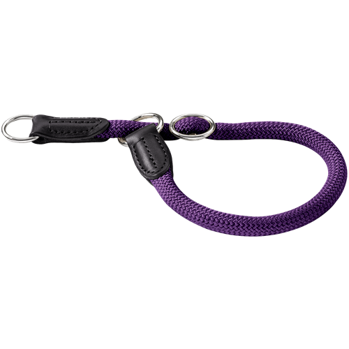 HUNTER Dressurhalsung Freestyle violett - M / L (50 cm) 