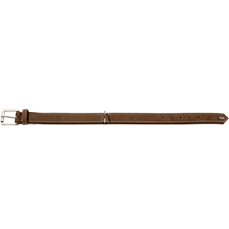 HUNTER Halsband Hunting braun - S (33 – 39 cm) 
