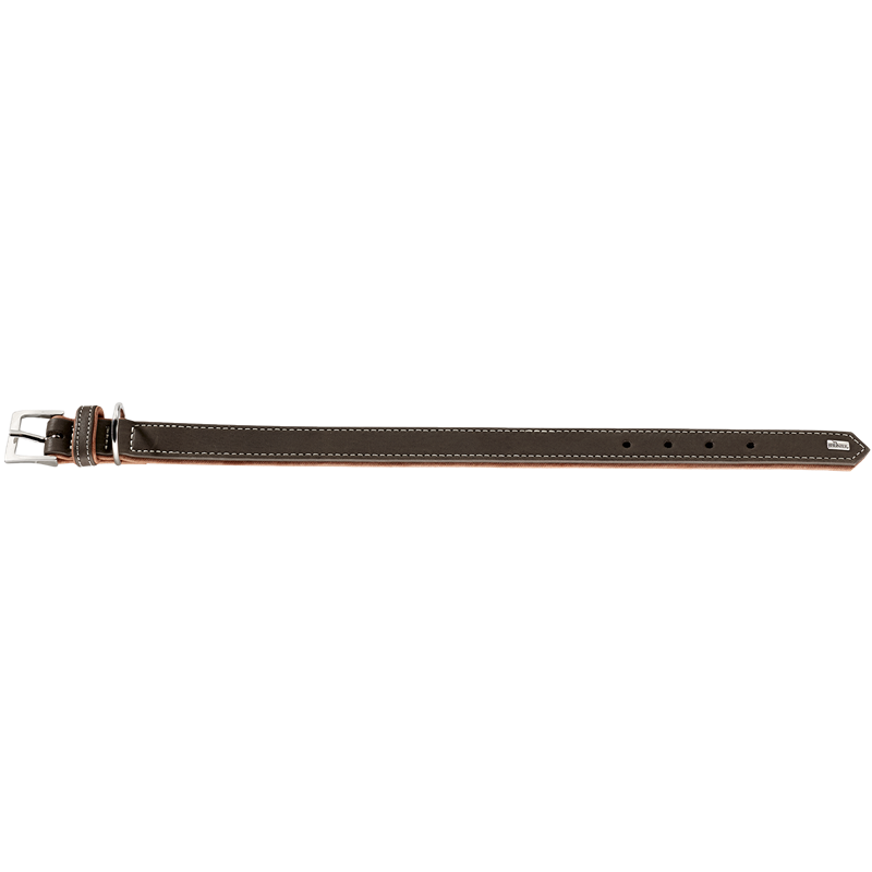 HUNTER Halsband Porto - braun / cognac - M / L (46 – 52 cm) 