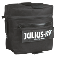 Julius-K9 2 Packtaschen für Julius K-9 Geschirre - schwarz