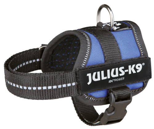 Julius-K9 Powergeschirr blau - 2XS (33 – 45 cm) 