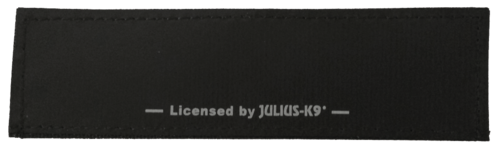 Julius-K9 Klettsticker 11 x 3 cm - Blanko 