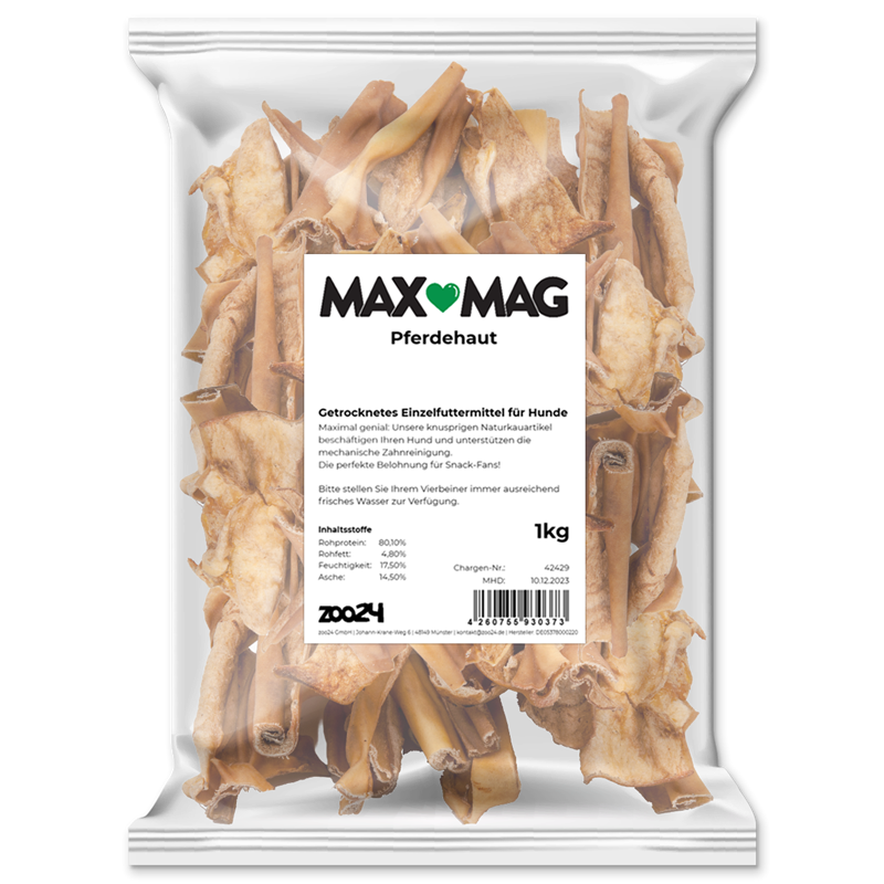 MAX MAG - Pferdehaut 1 kg 