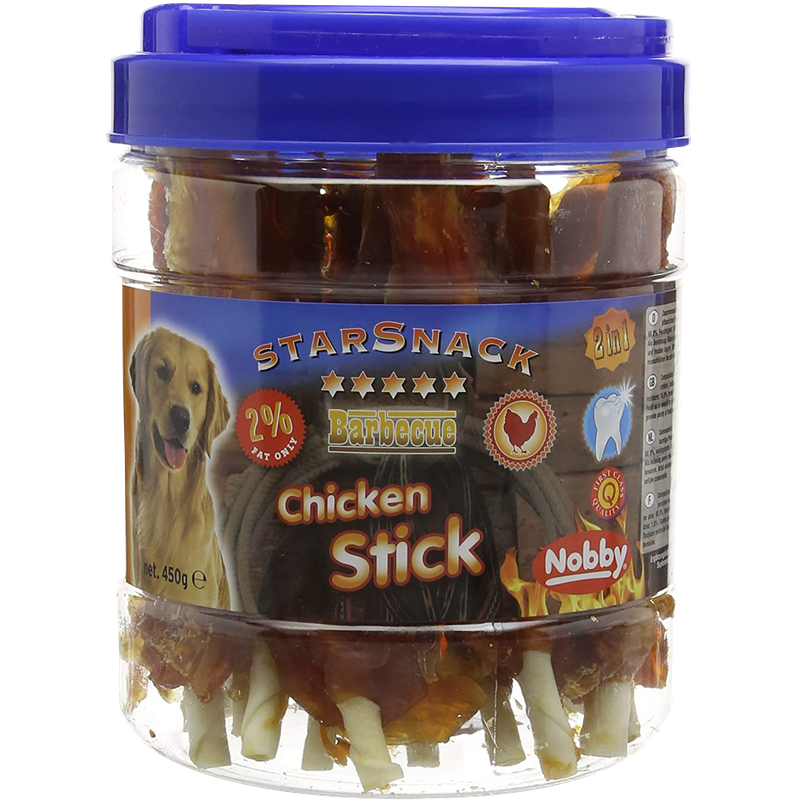 Nobby StarSnack Barbecue Chicken Stick - 450 g 