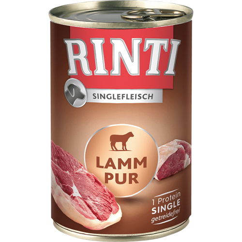Rinti Singlefleisch - 400 g - Lamm Pur 