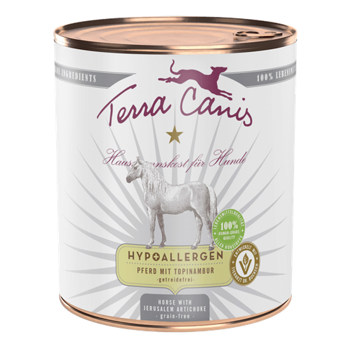 Terra Canis Hypoallergen - 800 g - Pferd mit Topinambur 