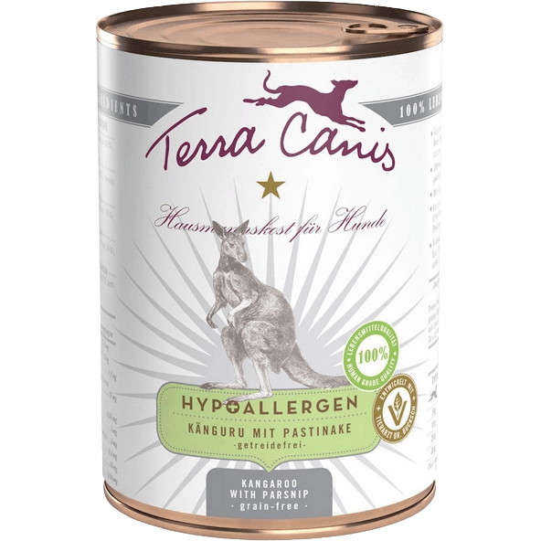 Terra Canis Hypoallergen - 400 g - Känguru mit Pastinake 