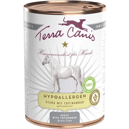 Terra Canis Hypoallergen - 400 g - Pferd mit Topinambur 