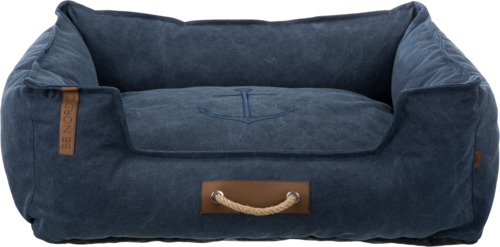 TRIXIE BE NORDIC Bett Föhr dunkelblau - 100 × 80 cm 