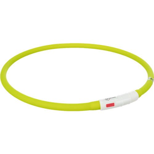 TRIXIE Flash Leuchtring USB - 70 cm - grün 