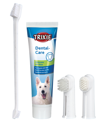 TRIXIE Zahnpflege-Set für Hunde 