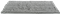 TRIXIE Schmutzfangmatte wasserdicht grau - 100 × 70 cm 