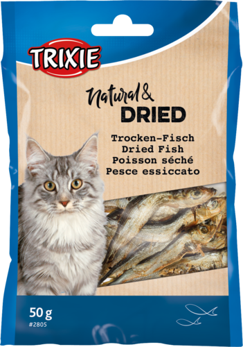 TRIXIE Cat Snack - 50 g - Trockenfisch 