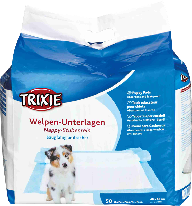 TRIXIE Hygiene-Unterlage Nappy - 40 × 60 cm / 50 Stk. 